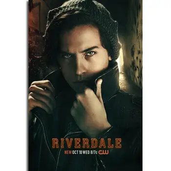 

Riverdale Season 3 Hot TV Series Show Cole Sprouse 2 Silk Fabric Wall Poster Art Decor Sticker Bright