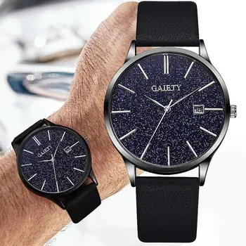 

Gaiety Brand Wristwatch Male Clock Quartz Watch Men Silver Luxury Famous Wrist Watch Business Quartz-watch Relogio Masculino