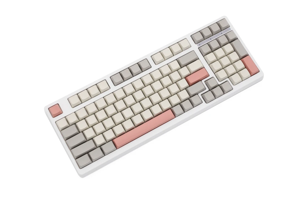 conjunto grosso pbt para teclado gh60 poker