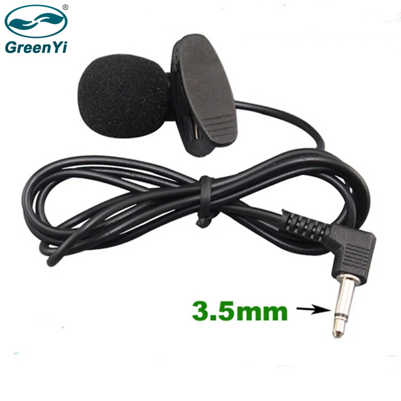 Hamburger Geelachtig Onnauwkeurig Greenyi 3.5Mm Jack Externe Microfoon Plug Mono Audio Mic Voor Android Auto  Dvd-speler Met 1M Kabel Gratis verzending Goede Kwaliteit - AliExpress