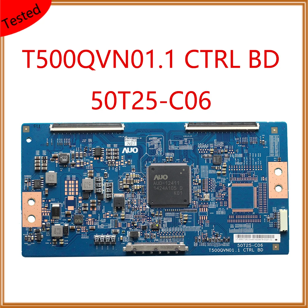 T500QVN01.1 CTRL BD 50T25 C06 50 55 дюймов ТВ T Con плата Дисплей оборудование тест De материнская оригинальный Tcon карты