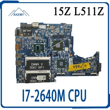 

CN-01XFF3 01XFF3 1XFF3 For DELL XPS 15Z L511Z Laptop motherboard DASS8BMBAE1 with I7-2640M CPU and N12P-GE-A1 GPU Onboard HM67