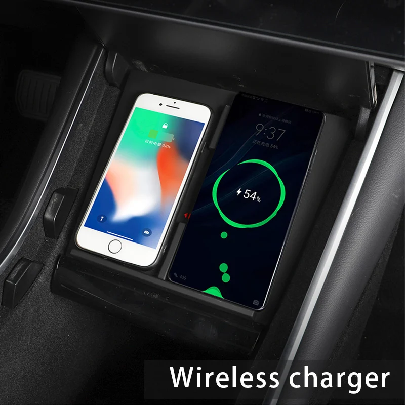 Беспроводное зарядное устройство для Tesla модель 3 аксессуары/автомобильные