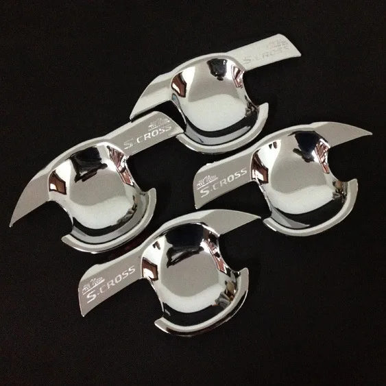 

Feng Yu Suzuki Door Wrist Feng Yu Only Door Handle Feng Yu Modified Door Wrist with Logo ABS Electroplated 4-Piece