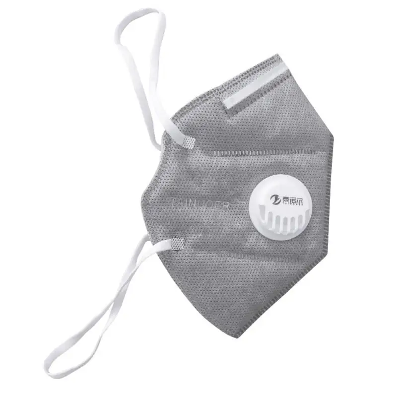 

KN95 Mask Unisex Valved Dustproof Mask Respirator Mouth Mask With Valve Gauze Breathable Mask Outdoor Protection Face Masks