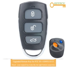 Keyecu Verbeterde Keyless Entry Afstandsbediening Auto Sleutel Voor Subaru Baja Forester Impreza Legacy Outback, Fob Fcc Id: a269ZUA111