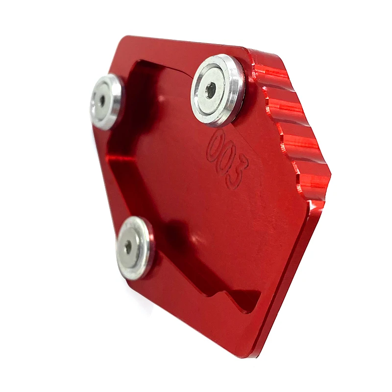 CNC Kickstand Foot Side Stand Extension Pad Support Plate For DUCATI Multistrada 1200 S Monster 795 796 821 1200 1200S  (6)