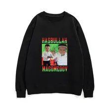 

Hasbulla Fighting Meme Sweatshirt Fan Gift Mini Khabib Blogger Streetwear Man Woman Oversized EU Size Pullover Mens Sweatshirts