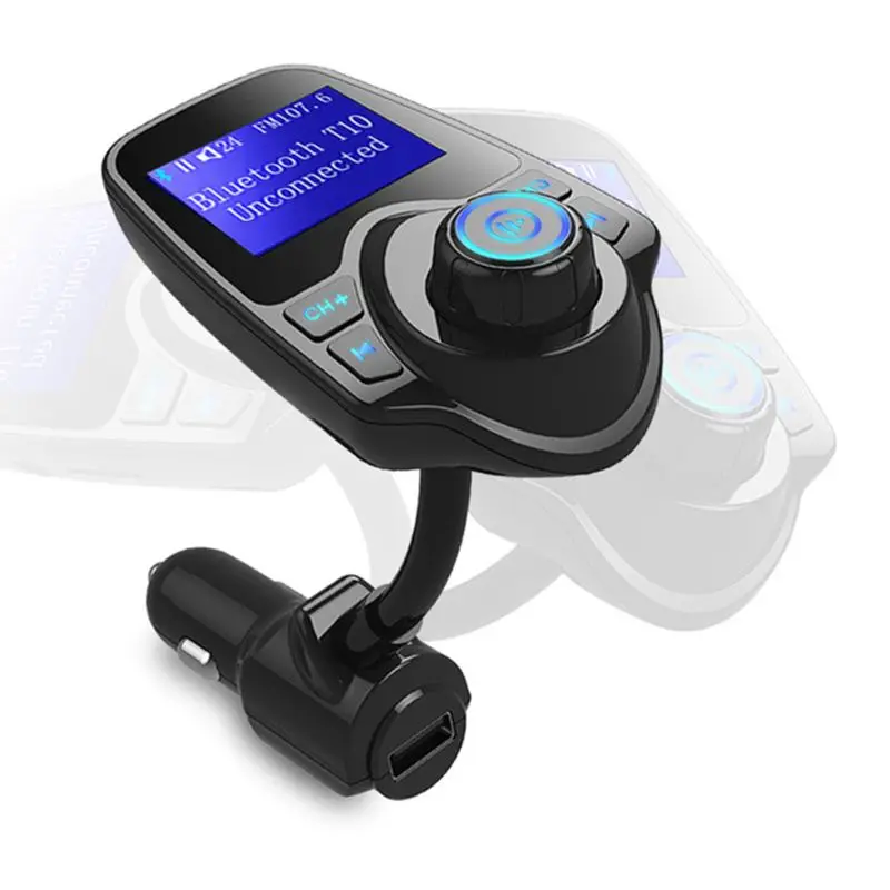 Bluetooth автомобильный fm-передатчик MP3-плеер Радио адаптер Комплект USB зарядное устройство 2 выхода fm-передатчик
