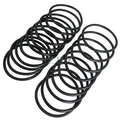 

95mm x 5.7mm Rubber Sealing Washers Oil Filter O Rings Black 20 Pcs