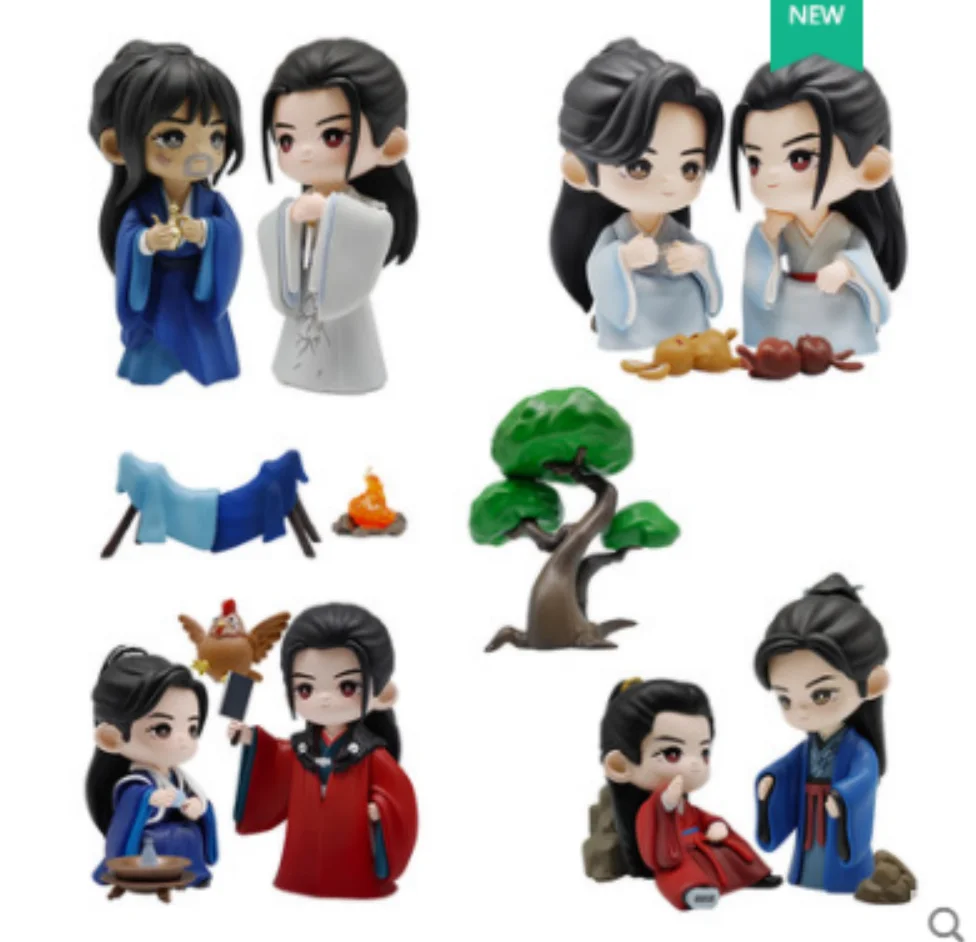 

New Arrive WORD OF HONOR Shan He Ling Wen Kexing Zhou Zishu PVC Figurine Figure Toy 8cm Acrylic Figure Scene Decor Desktop