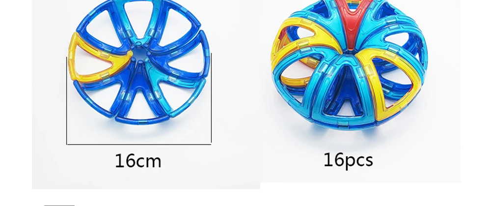 2 шт./компл. магнит дизайнерские магнитные строительные блоки аксессуары часть Обучающие строительные игрушки для детей