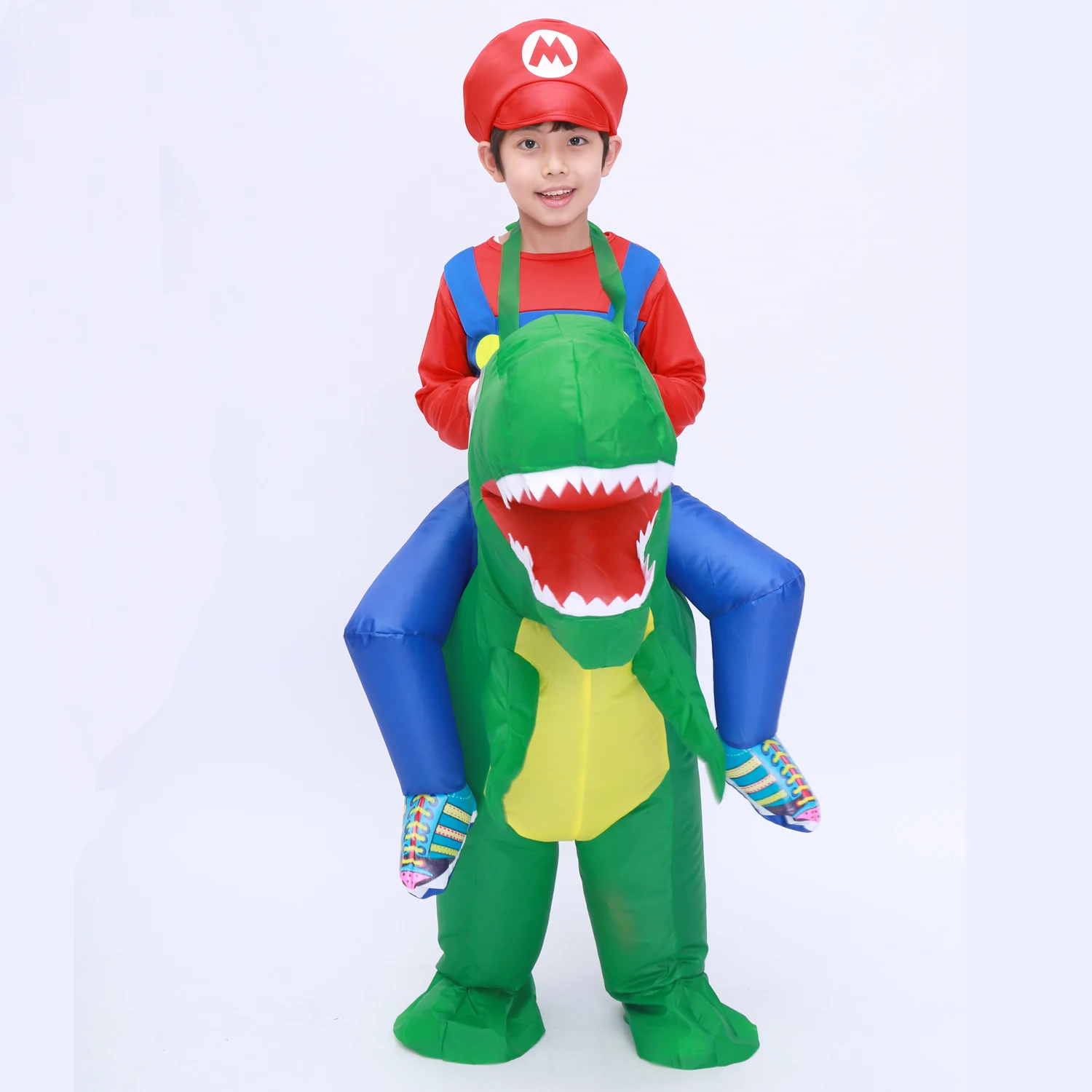 Jurassic World Mascot Child Inflatable Costume Halloween Dinosaur