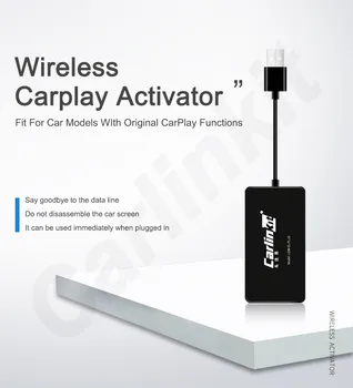 

Carlinkit Apple CarPlay Wireless Activator for Audi Porsche VW Volvo Skoda Auto Original Wired Carplay Update Wireless CarPlay