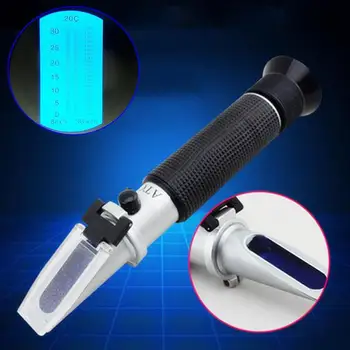 

Automotive Antifreez Refractometer Freezing point Urea ATC Auto Battery Fluid Glass Water Glycol Detector Propylene Tester Tool