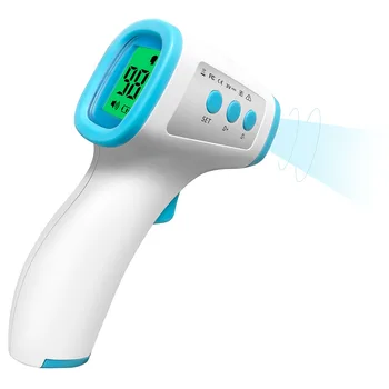 

Backlit Thermometer Non-contact Temp Measure Digital Infrared Forehead Body Forehead Ear Non-Contact Adult Body Fever IR