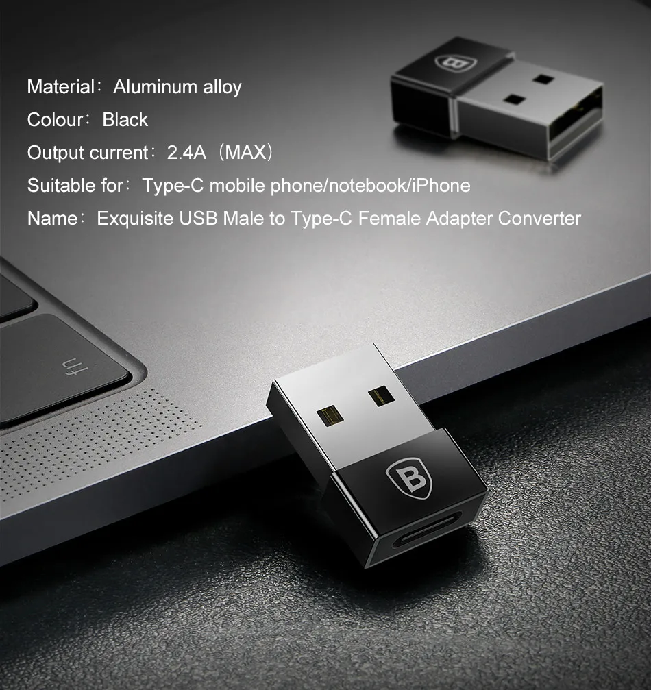 USB мужчина к type C женский кабель адаптер конвертер ноутбук Женский к USB зарядное устройство типа «папа» штекер Адаптер данных