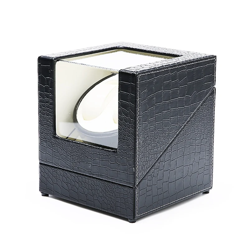 

Delicate Watch Winder Box Double Watches Adjustable Pillow Wooden Mechanical Watches Holder Storage Container Organizer Case Gif