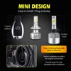 Infitary H7 H4 LED Car Headlight ZES Chips Canbus H1 H3 H11 HB3 HB4 9005 12V 12000LM 3000K 4500K 6500K Auto Lamp Fog Light Bulb ► Photo 3/6