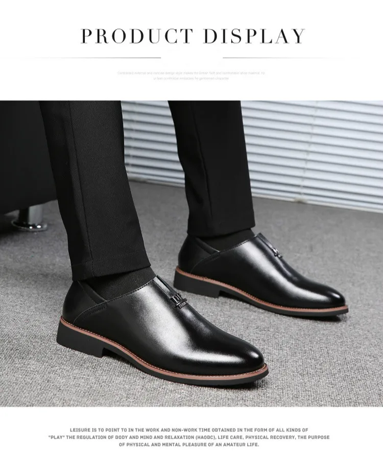 Официальная обувь из микрофибры; мужские офисные туфли-оксфорды; черные свадебные туфли; коричневые модельные туфли; зимняя теплая элегантная обувь