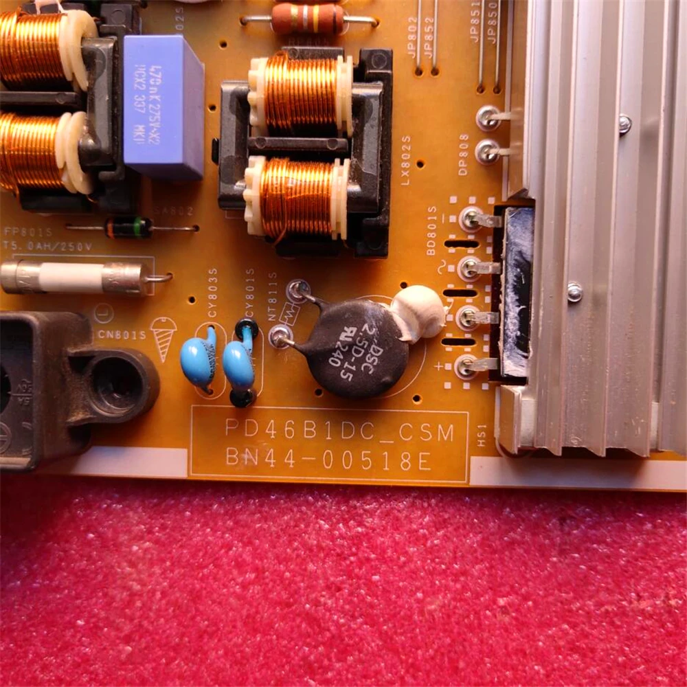 Хорошая тестовая Рабочая оригинальная плата питания для samsung BN44-00518A BN44-00518E PD46B1DC_CSM 00518B 00518E