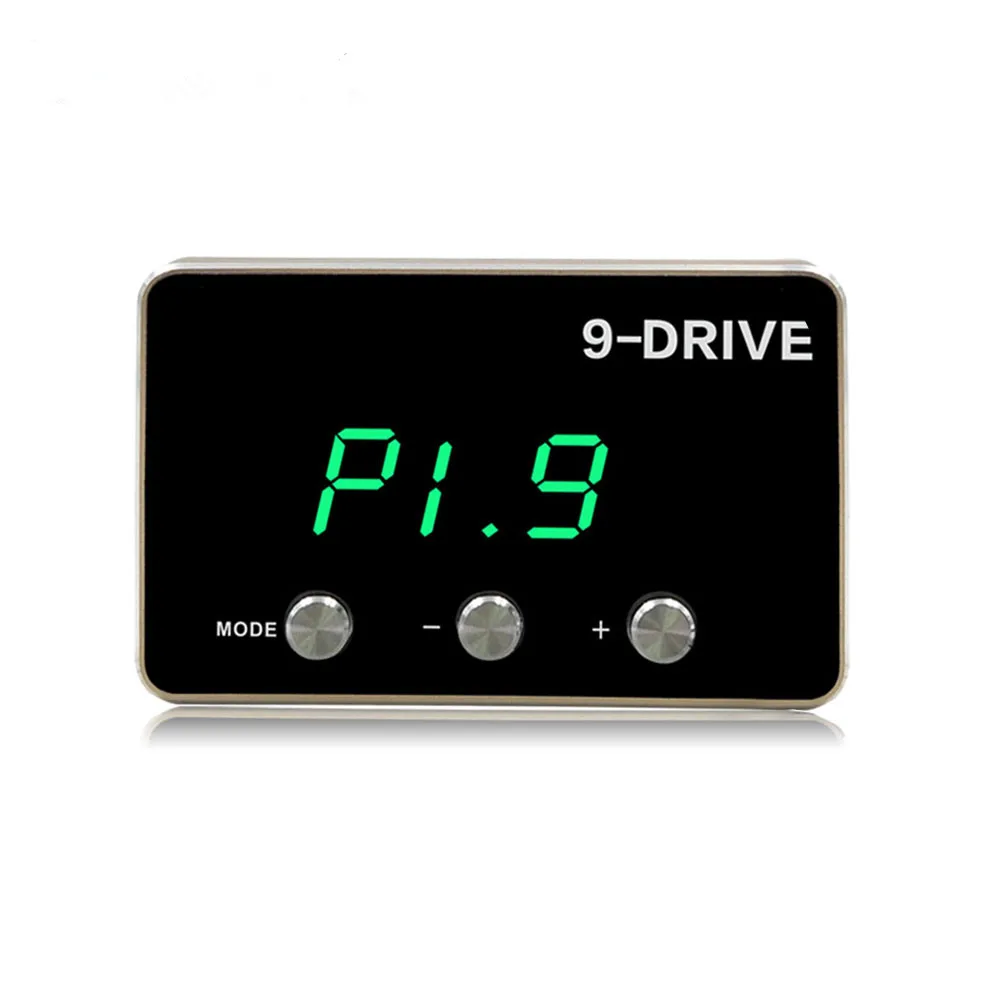 New 9-Drive Car Electronic Throttle Controller Racing Accelerator Potent Booster For All Cars Tuning Parts Accessory