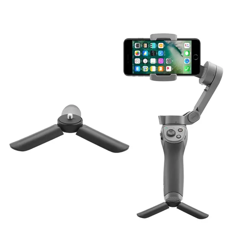 1 шт. мини портативный Настольный Штатив для DJI Osmo Mobile 2/3 ручной PTZ стабилизатор