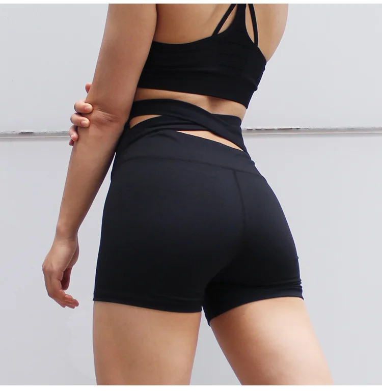 New lady Pants pure color cross outdoor s leisure Leggings breathable quick-drying hot pants leggings