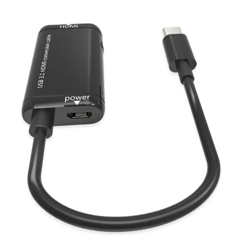 USB3.1 TYPE-C к HDMI Кабель-адаптер 1080P HD аудио кабель для MHL видео монитор мобильный конвертер к планшету HDTV Android Phon P2K9