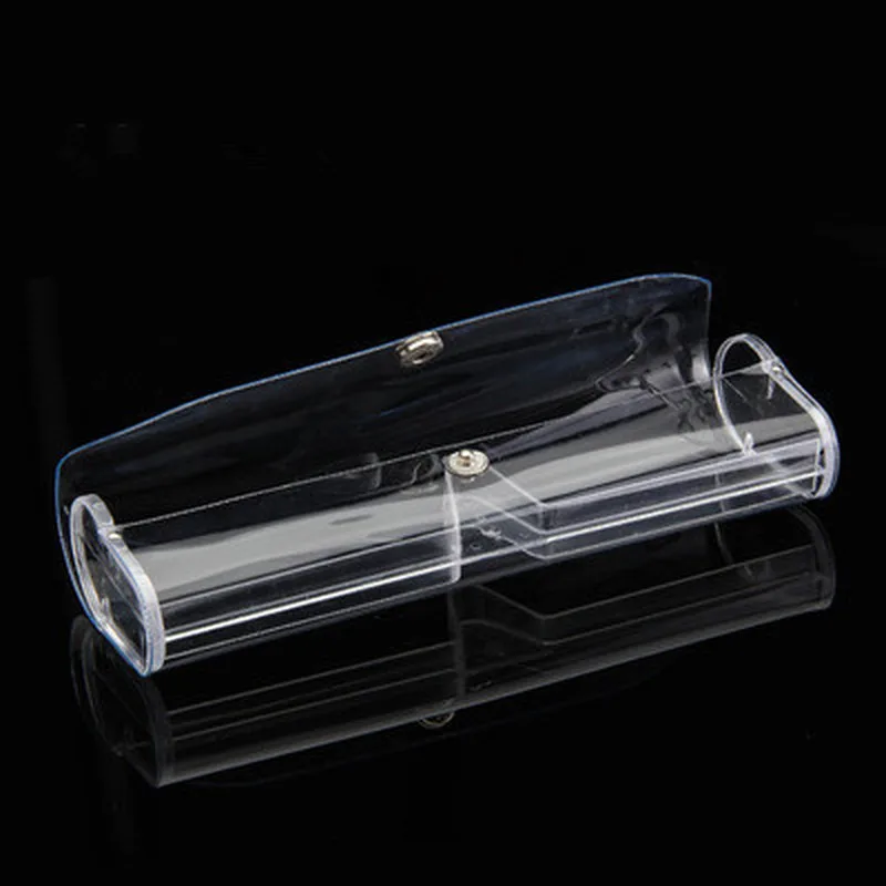

1 Pcs Protable Eyewear Boxes Kawaii PVC Glasses Box Cute Girl's Transparent Glasses Case