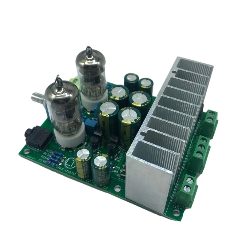 28EA 6J1 Bile Buffer Tube Preamplifier Audio Board LM1875T Power Amplifier Preamp Headphones | Электроника