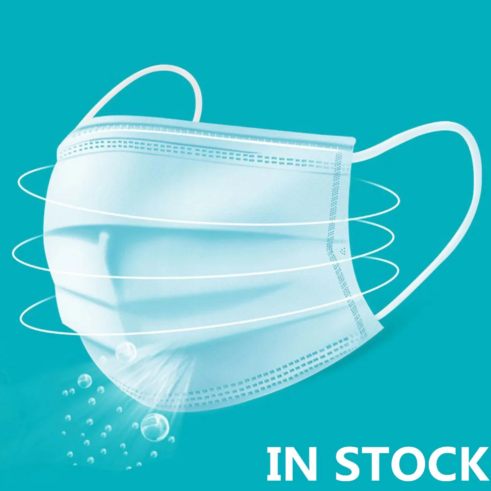 

Kn95 3-layer Disposable Masks Fast shipping in stock packed in Non-Woven bags fast shipping in stock