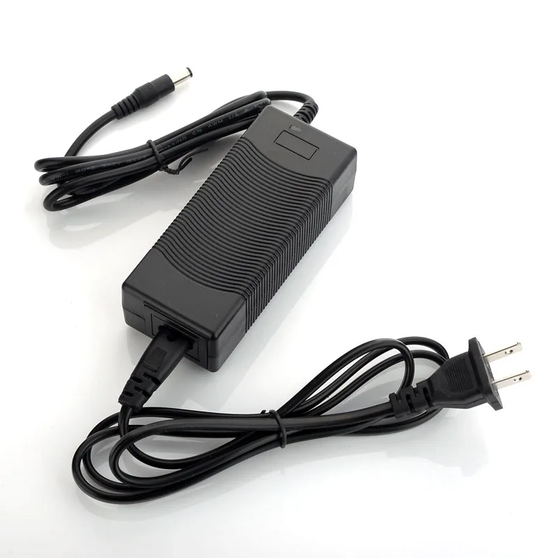 LiitoKala 7S 29.4V 2A 24v li-ion battery pack charger Desktop type fast Power Supply Adapter EU US AU UK AC DC 5521 Converter