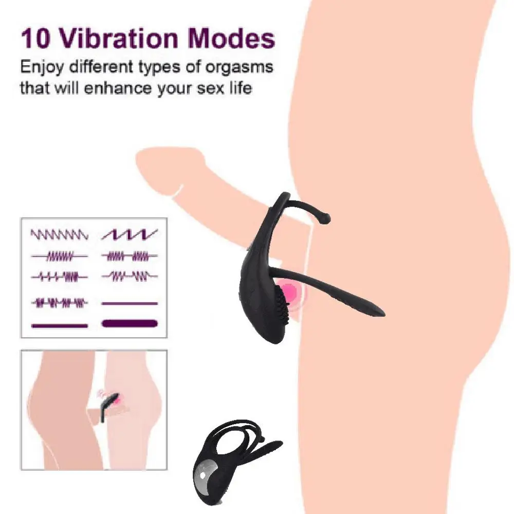 Секс игрушки для мужчин и женщин секс 10 частот вибрирующие Анальная пробка