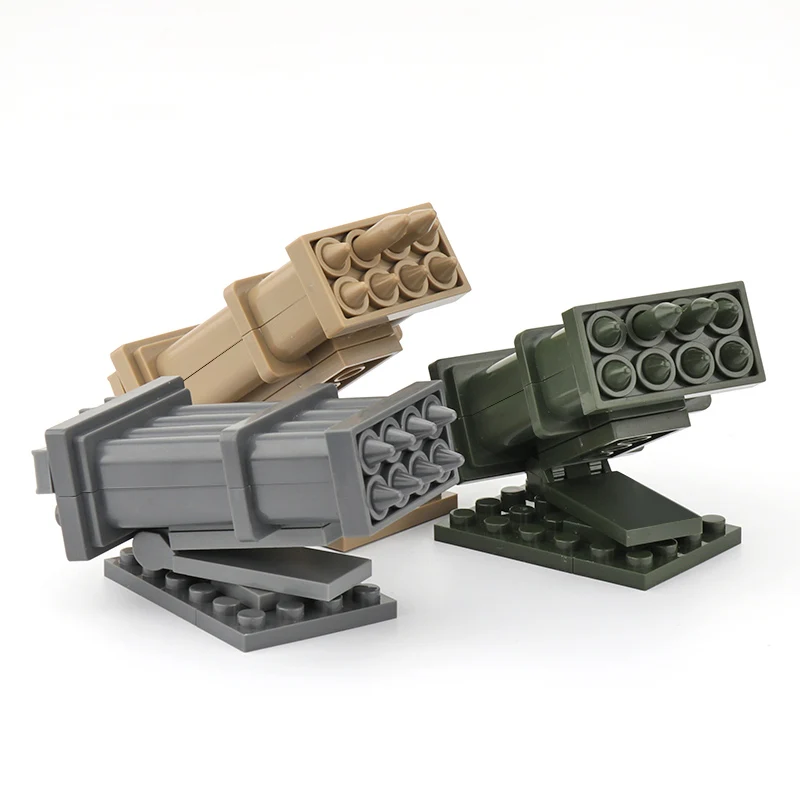Новая современная ракета MOC Cannonball строительный блок Военные солдаты АРМИЯ SWAT