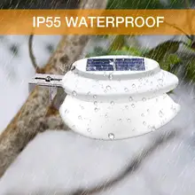 Водонепроницаемый настенный Садовый Солнечный светильник iP65 солнечный светильник с датчиком управления Солнечный забор желоб солнечный датчик светодиодный светильник