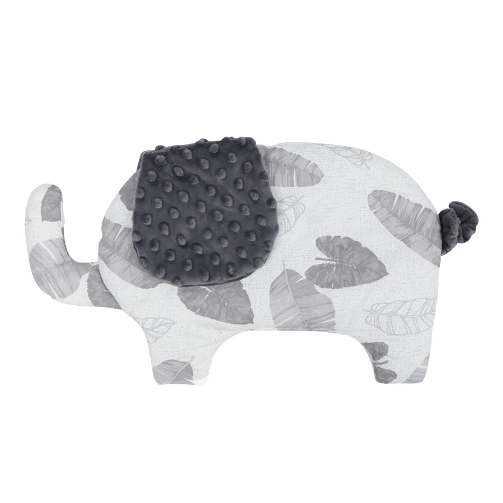 color Thickened Baby Pillow Elephant Shape Soft Pillow Cotton Sleep Pillow New Born Infant Pillow New Arrival - Цвет: color