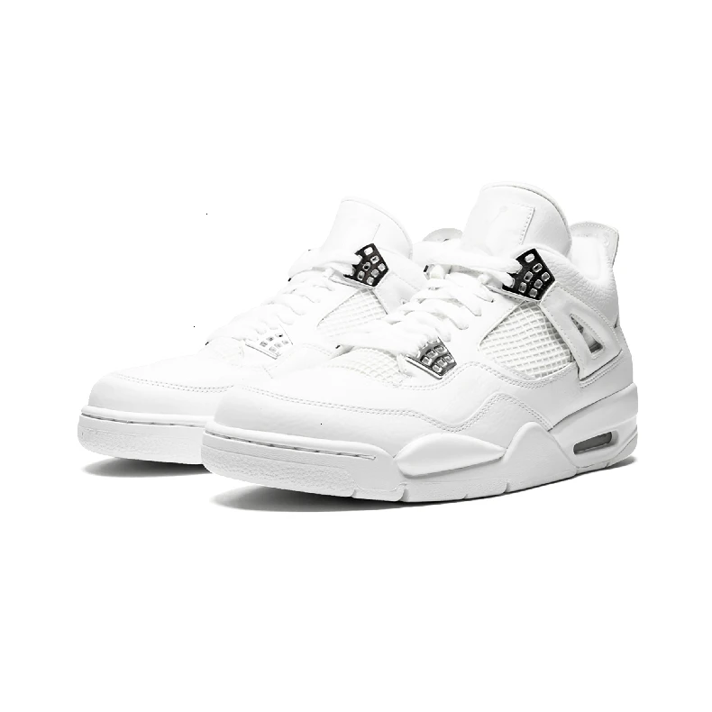 Новое поступление, мужские кроссовки для баскетбола в ретро-стиле, удобные спортивные кроссовки для занятий спортом на открытом воздухе, кроссовки для баскетбола Nike Air Jordan 4#308497/408202