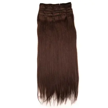 

2020 NEW Double Weft 220g 20"24" Clip in Full Head Human Hair Extensions Exquisitely Designed Durable