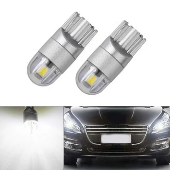 

2pcs Car LED T10 194 W5W Canbus 2 SMD 3030 No Error T10 Led Light Bulb Parking Auto Univeral Lamps Reading Lights 12V