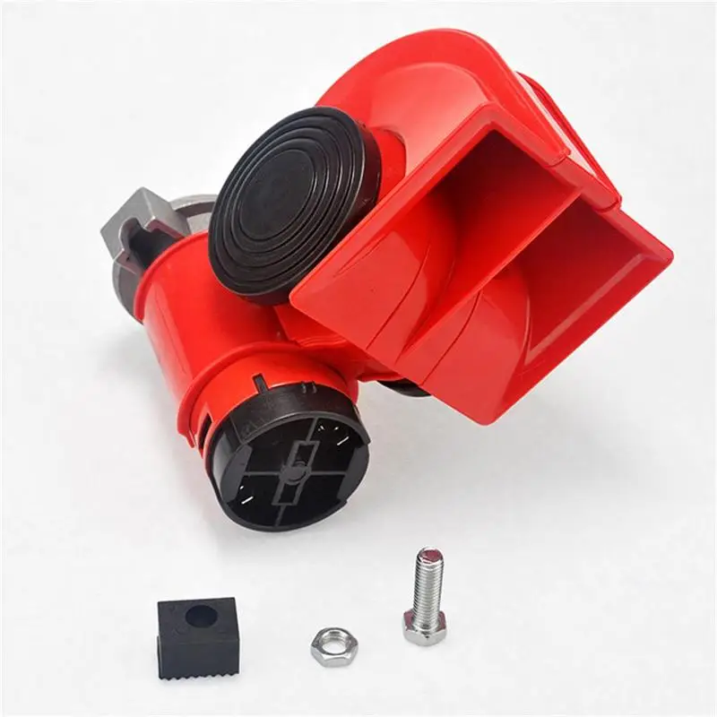 Воздушный гудок A12V 136db Snail Compact для автомобилей грузовиков фургонов мотоциклов