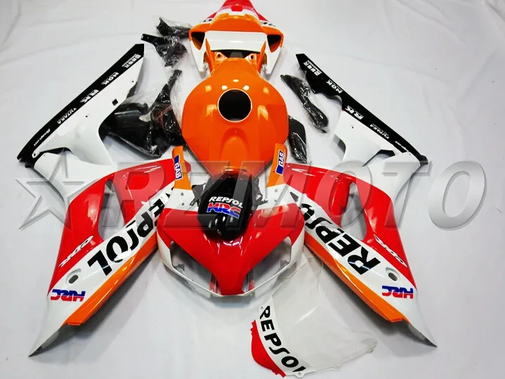 Топ литья под давлением ABS полный обтекатель комплект Подходит для Honda CBR1000RR 06 07 2006 2007 1000RR Обтекатели набор Repsol горячая распродажа