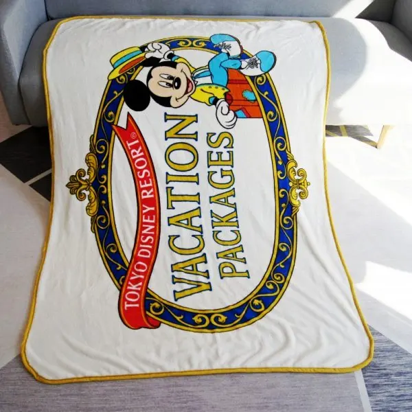 white mickey Дисней мультфильм Синий Микки Маус мягкий фланелевый летний покрывало одеяло для детей Дети на кровать диван диване 100x140 см - Цвет: white mickey