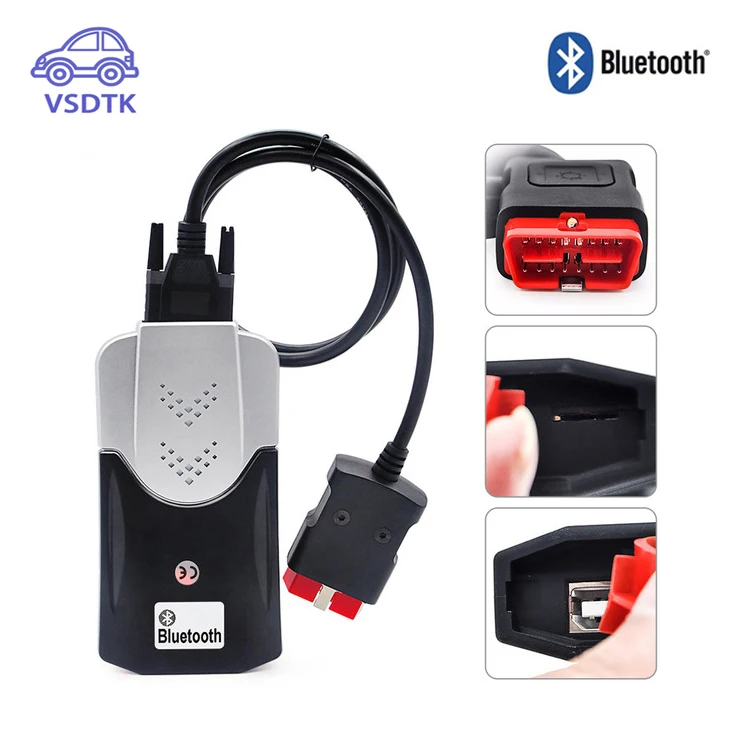 Новое поступление vd ds150e cdp Pro Plus 2016.R0/2015.R3 генератор ключей новый vci для delaksi 3 0 PCB obd2