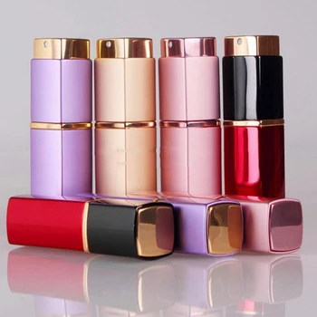 

Free Ship 20Ml Fine Mist Atomizer Square Aluminum Lasting Fresh Fragrance Bottle Portable Antiperspirants Spray Lotion Cosmetic