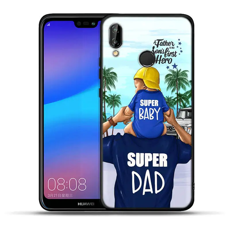 Для huawei Mate10 20 Lite Pro P9 P10 P20 P8 Lite P20 P30 Pro P Smart модный семейный супер мама и папа мальчик девочка чехол для телефона