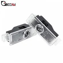 2 X автомобиль Светодиодная лампа освещения подножки проектор логотипа дверь Добро пожаловать светильник для BMW X3 E83 X5 E70 X6 E71 E87 E60 E61 E90 F12 F30 F10 F16 E92 E91