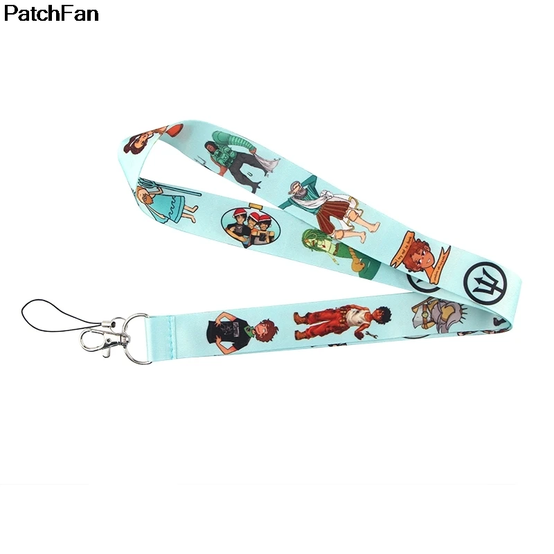 20pcs/lot A2463 Patchfan Percy Jackson and the Olympians Multi-function Mobile Phone Straps Lanyards for keys ID Badge webbing