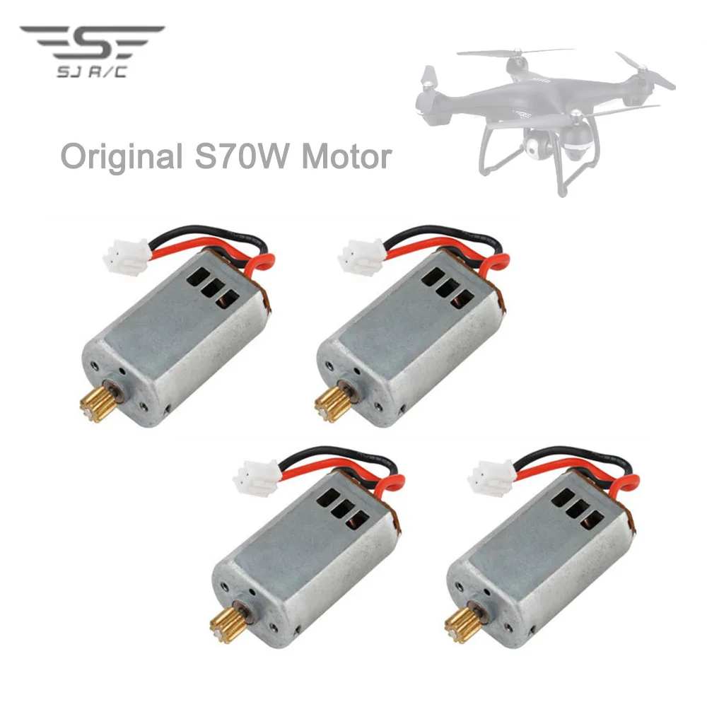 Запчасти для квадрокоптера SJRC S70W запасные части двигателя CW CCW Visuo FPV RC вертолет