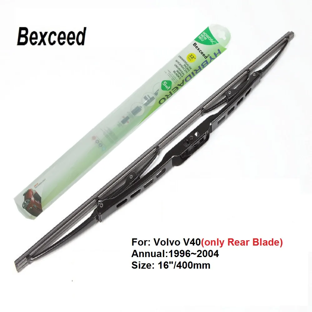 For Volvo V40 Rear Wiper Blade (Only Blade)Rubber Bexceed of Car